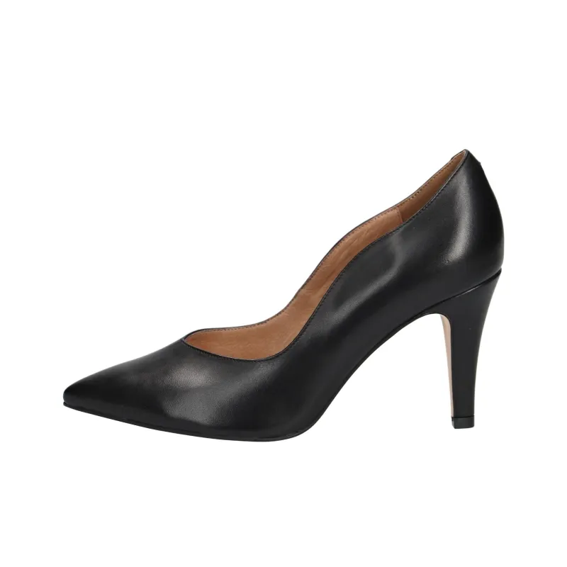 CAPRICE Effi Slim Heel High Heels 8.5cm Women's Black-0
