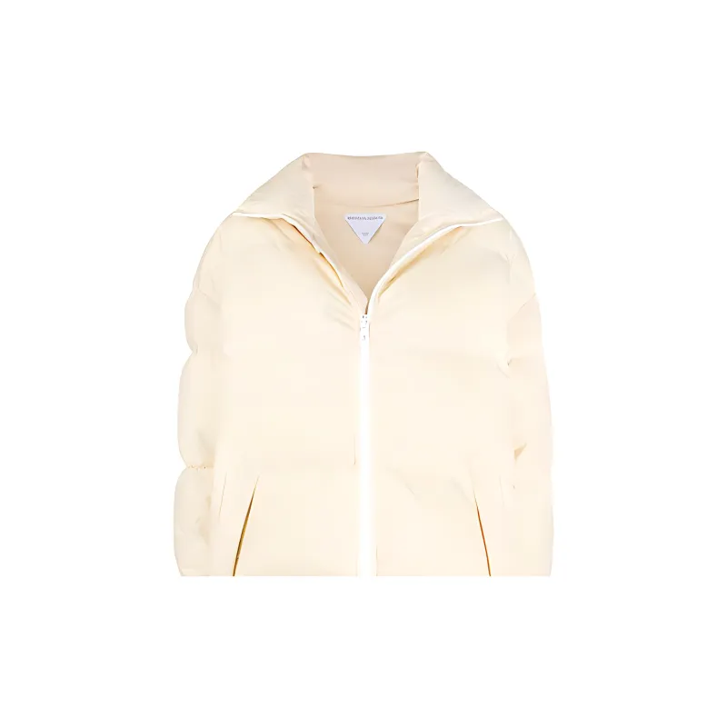 Bottega Veneta Down Jacket Women's Yellow-4
