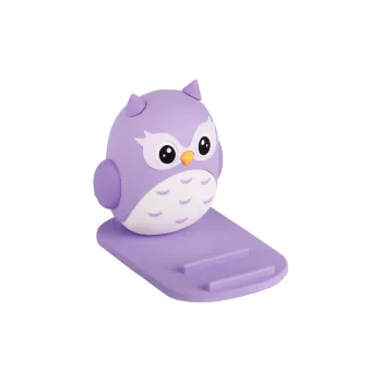 CHRROTA Cartoon Owl Phone Stand-A Must-Have For Watching Dramas Desktop Cute Ornament Live Streaming Stand Floor