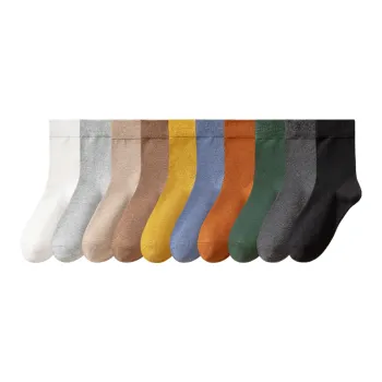 Lan Miao Mid Calf Socks Women's 10 Pack