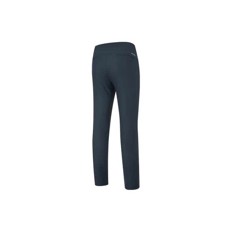 RAPIDO Knitted Sports Pants Women's Navy Blue-1