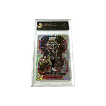 PANINI Paul George Clippers Prizm Silver Bubbles Refractor Star Card 9/10 Graded Cards 1 Pc