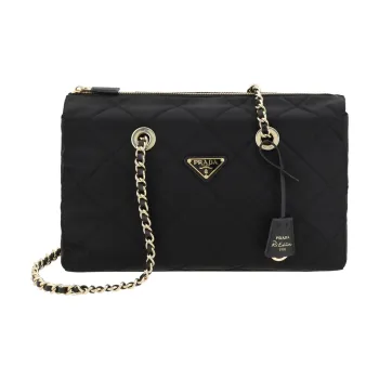 PRADA Re Edition Nylon Shoulder Bag Women's Black