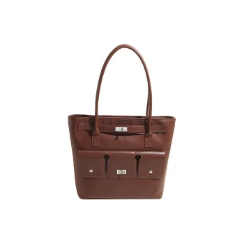 Yalu PU Shoulder Bag Handbag Regular Women's Brown/Black/Khaki
