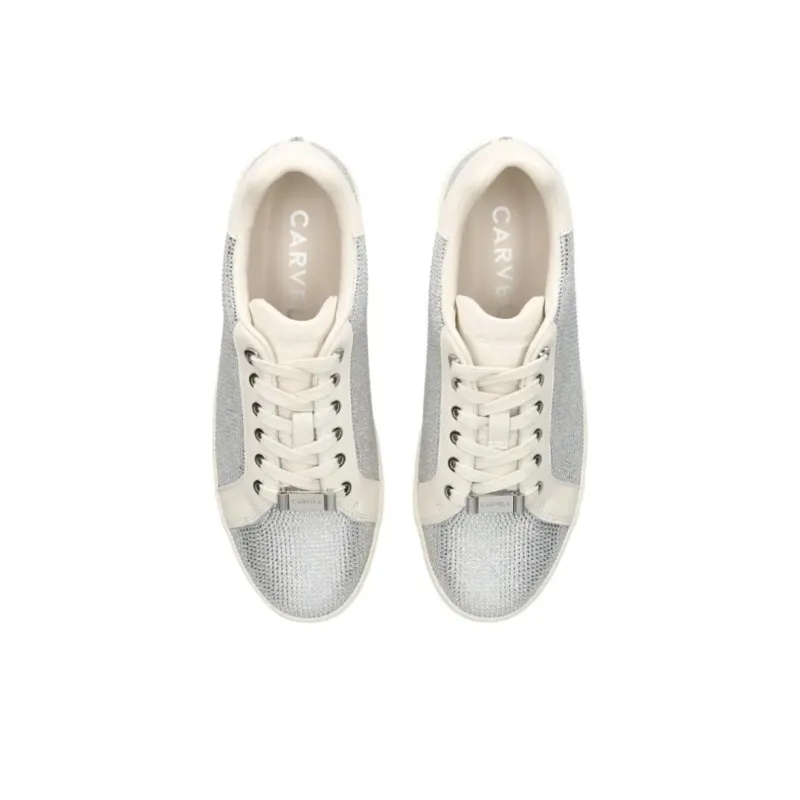 Kurt Geiger London CARVELA Casual Shoes 5.5cm Women's Silver-3