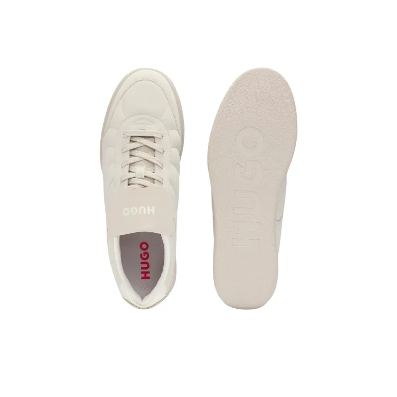 HUGO BOSS Menswear Low Top Casual Shoes Men's Beige-4
