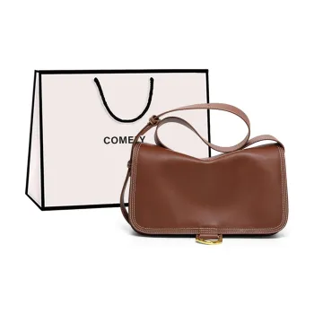 COMELY Synthetic Leather Shoulder Bag, Mom Bag, Shoulder Bag Regular Women's Brick Red/Black