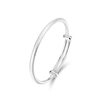 YUOFFICIAL S999 Fine Silver Bangles Unisex