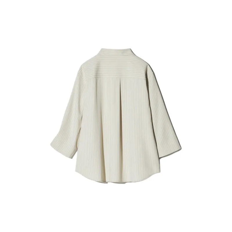 UNIQLO Shirt Women's Light Green-1