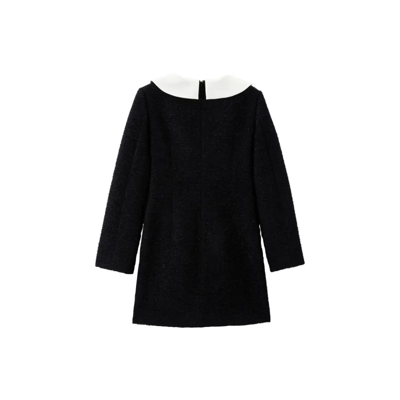 LEDIN Long Sleeved Dress Women's Raven-1