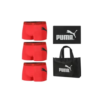 PUMA Underpants Men's 3-Pack Gift Box Sets Red