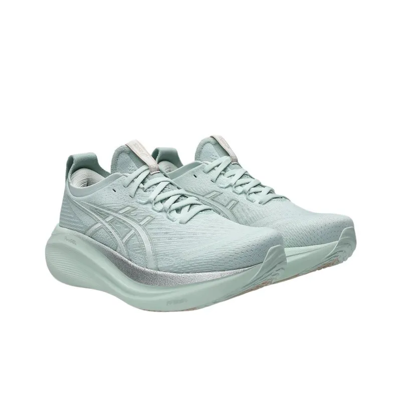 Asics Gel Nimbus 27 Pure Aqua White Women's-2