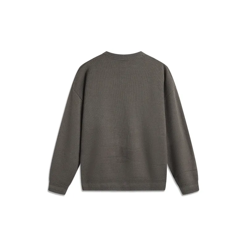 LiNing Knitwear Men's Road Gray-1