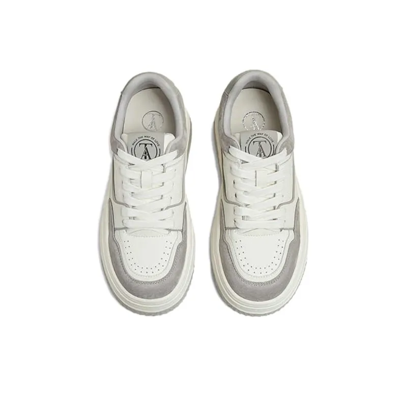 Tata European Style Shoes Abrasion Resistant, Lightweight, And Breathable Low Top Skateboard Shoes Women's-2
