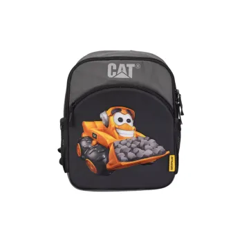 CAT Polyester Backpack Small Size Kids' Gray/Yellow