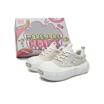 MOREMORENOISE Casual Shoes Women's Low Top White