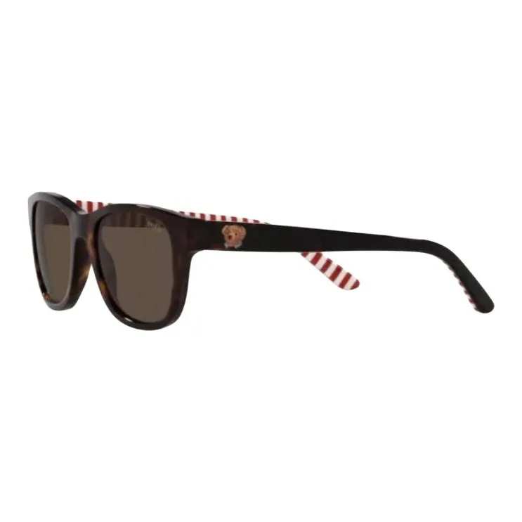 Polo Ralph Lauren Plastic Square Sunglasses Kids' Tortoiseshell-4