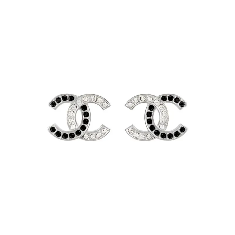 CHANEL Metal Earrings Women's Silver-0