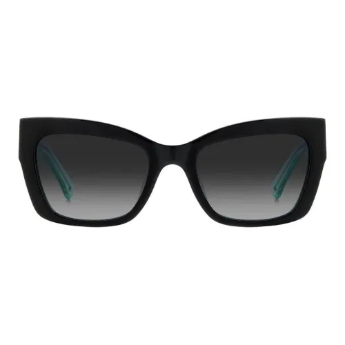 Kate Spade Acetate Irregular Shape Sunglasses Women's Green