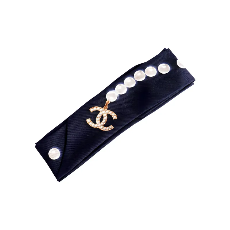CHANEL Silk Scarves Women's-1