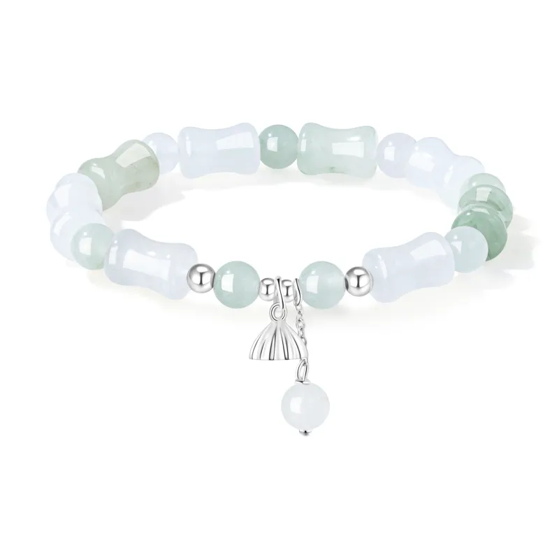 Lao Feng Xiang Tianshan Jade Bracelets Women's-0