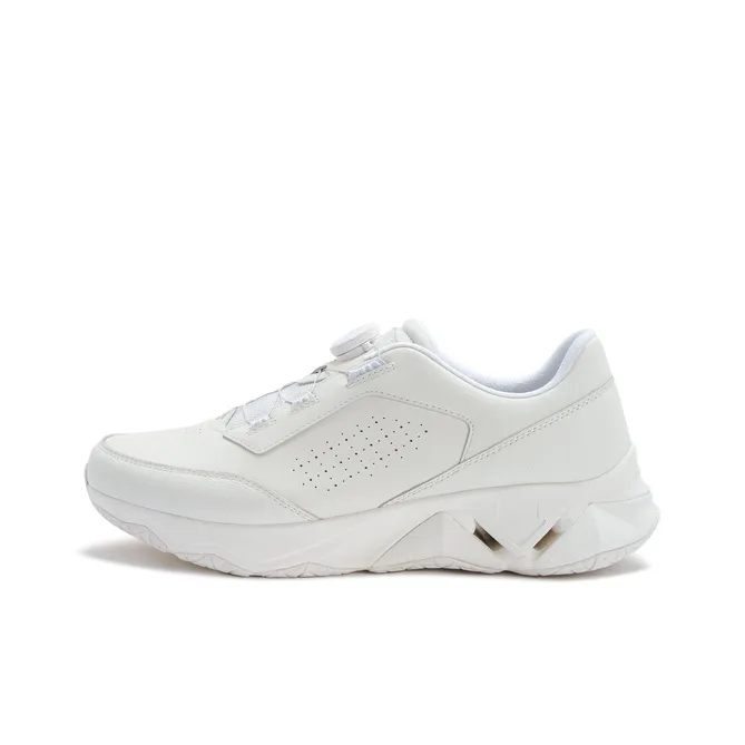 DESCENTE TRAINING Anti Slip Wear Resistant Low Top Training Shoes Women's White-0