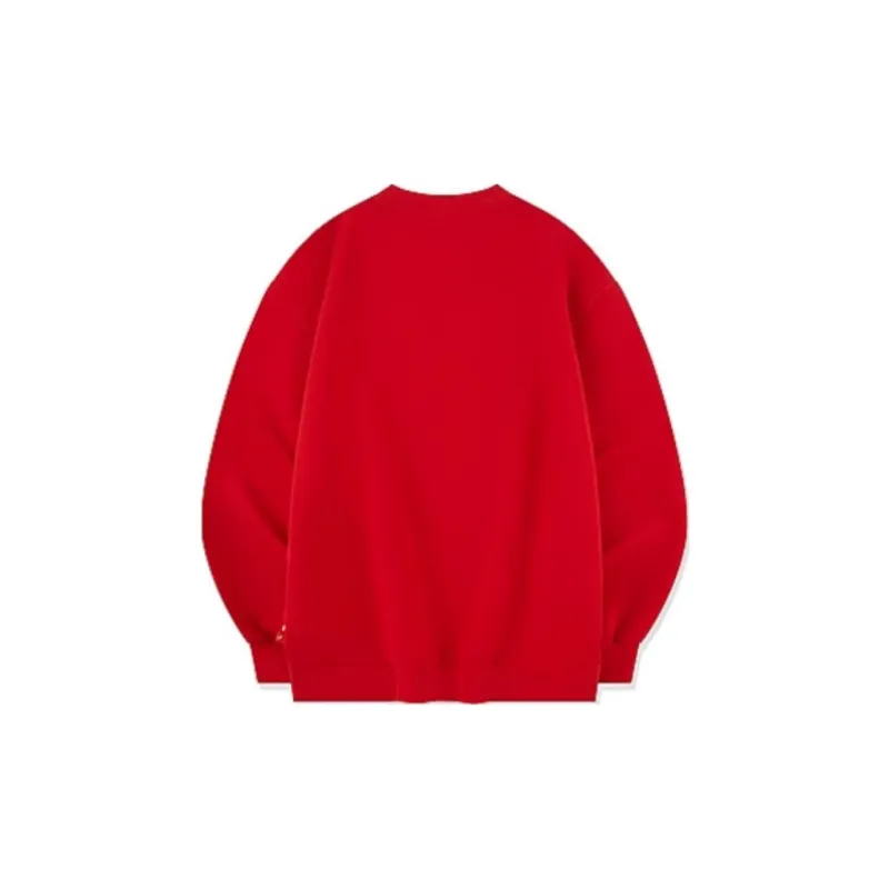 QIAODAN Sports Life Collection Sweatshirt Men's Koi Fish Red-1