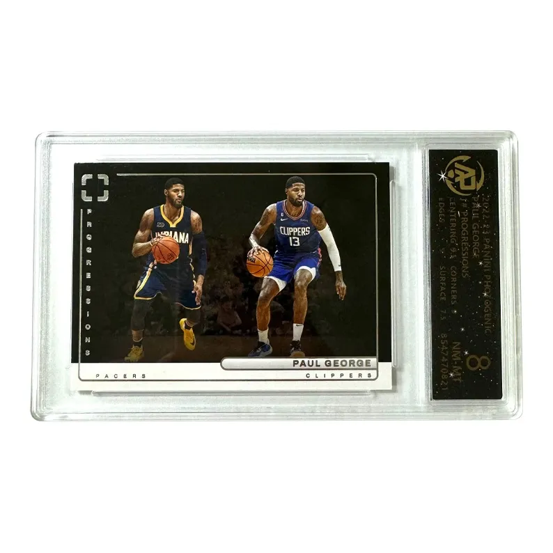 PANINI Paul George Pacers Clippers Teca Career Highlights Star Card 8 Points Graded Cards 1 Pc-0