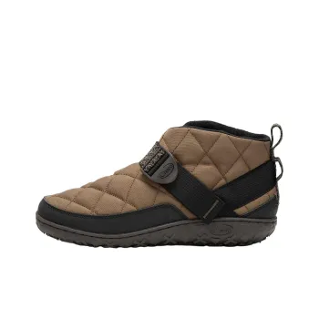 Chaco Anti-Slip Wear-Resistant Low-Top Canvas Shoes Men's Brown Black