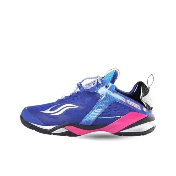 BONNY Lacklustre Series Badminton Shoes Unisex Low Top Blue