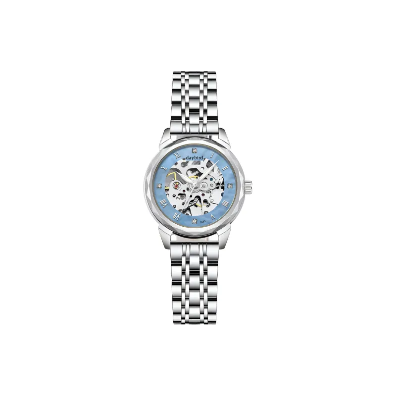 DAYBIRD Automatic Mechanical Movement Watch Women's Watch Cut-Out Dial-11
