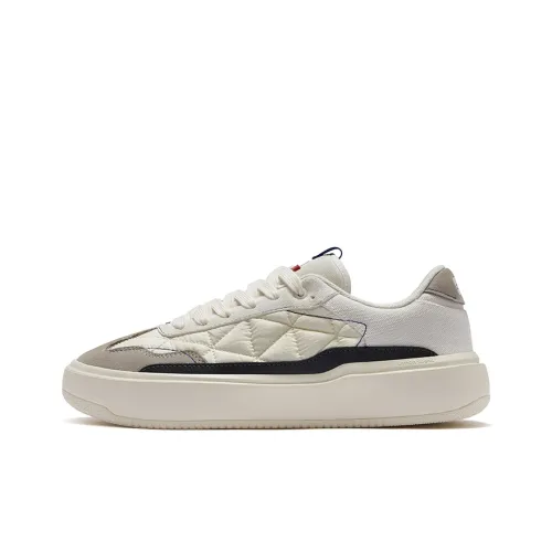0592 Slide Army Trainers T Trainers Height Increasing Low Top Skateboard Shoes Unisex Ecru Fall Winter