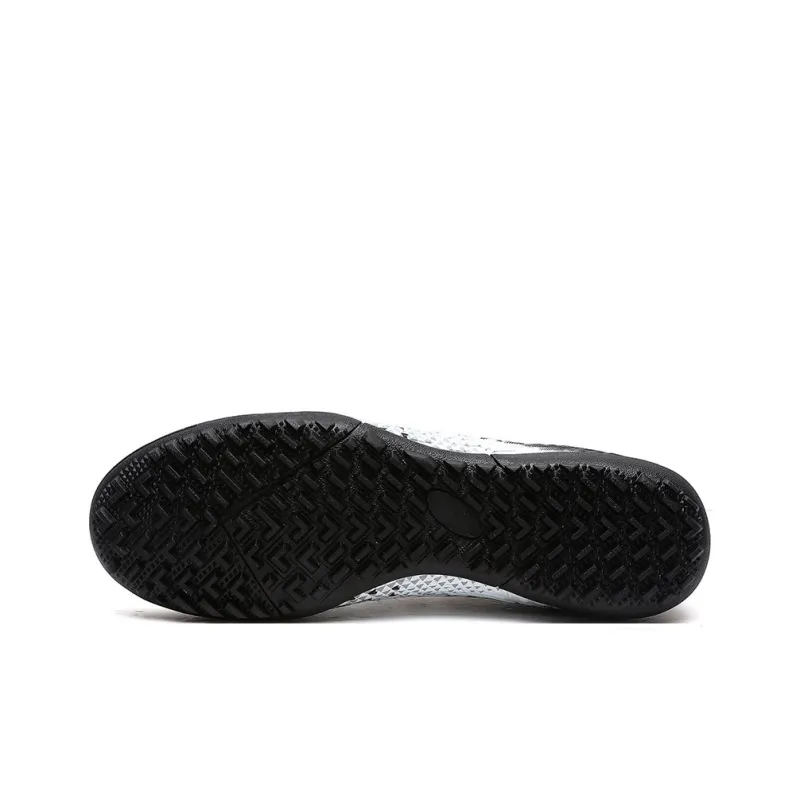 OFFER AITR Soccer Shoes Unisex High Top Black/Blue/White-4