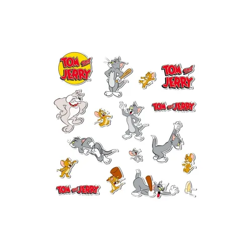 TOM AND JERRY Tom And Jerry Characters Cartoon Magnetic Decoration Cute Vintage Magnetic Anime / Games Fridge Magnets