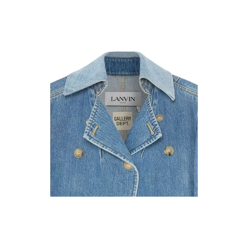 Gallery Dept. X Lanvin Women's Double-Breasted Denim Jacket-2