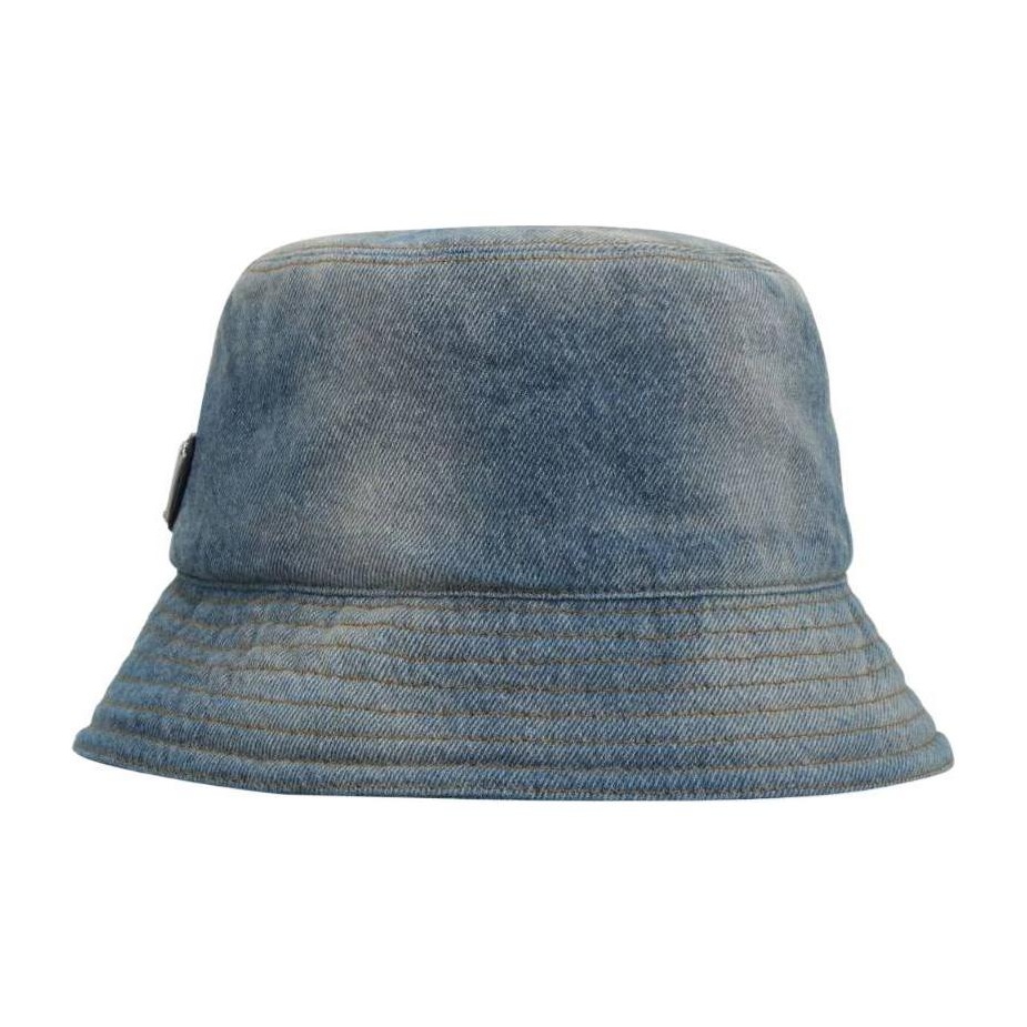 PRADA Denim Bucket Hat - POIZON