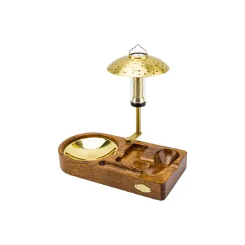 LUBINSKI Pineapple+Brass+Zinc Alloy Ashtrays