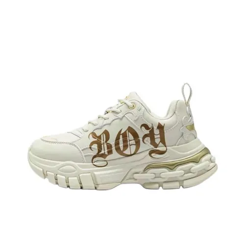 Boy London Low Top Chunky Sneakers Unisex Ecru