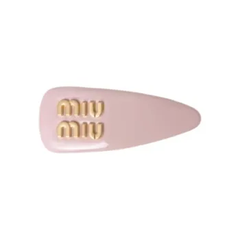 MIU MIU Patent leather Hair Clip