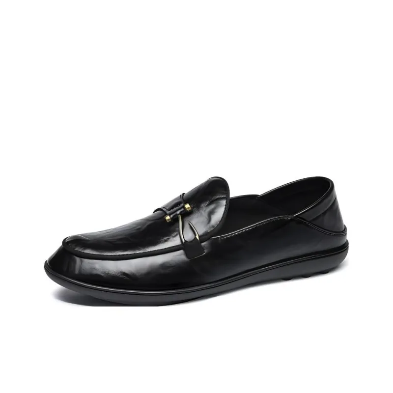 G5 Men's Casual Shoes Men Low Top Black/Brown-0
