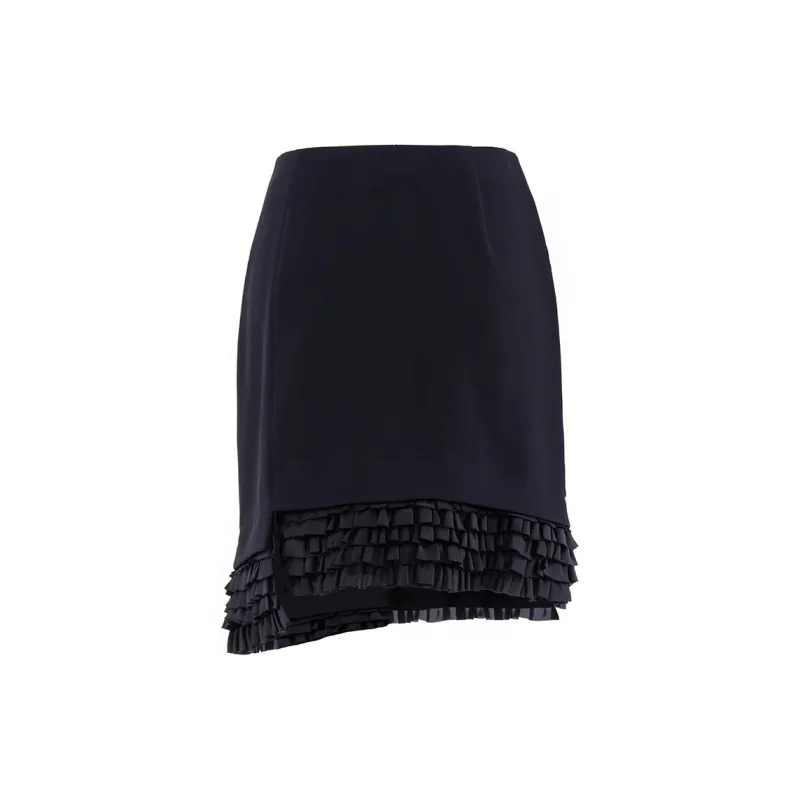 MASFER.SU Casual Short Skirts Women's Black-1