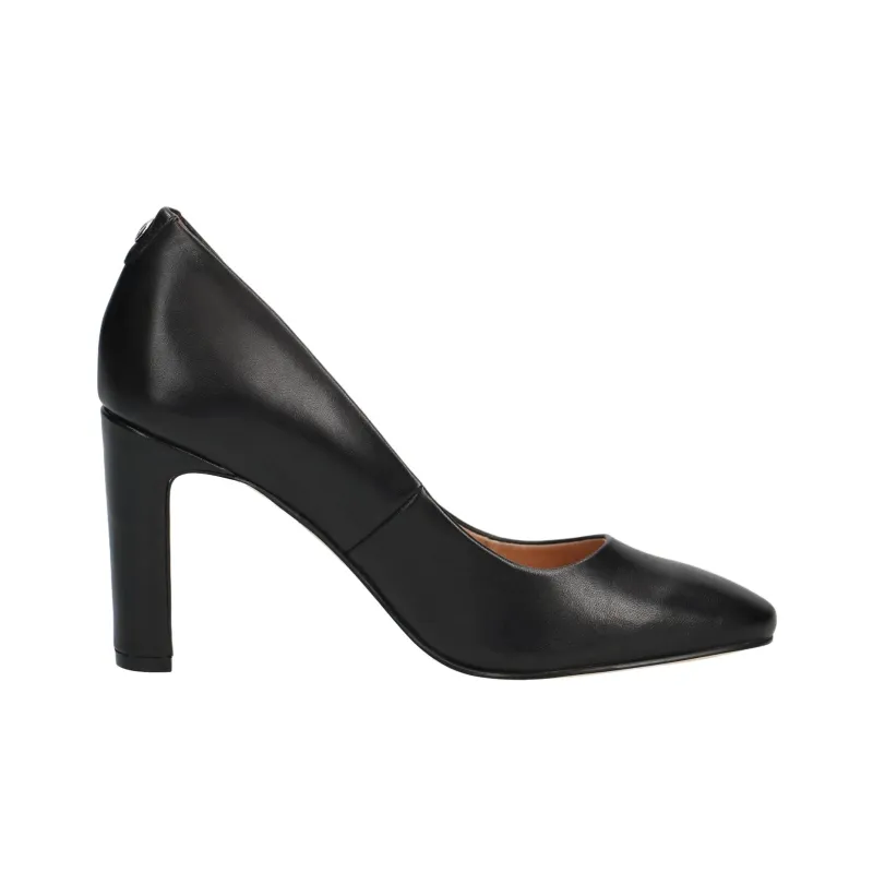 CAPRICE Twiggy Chunky Heel High Heels 8.5cm Women's Black-1