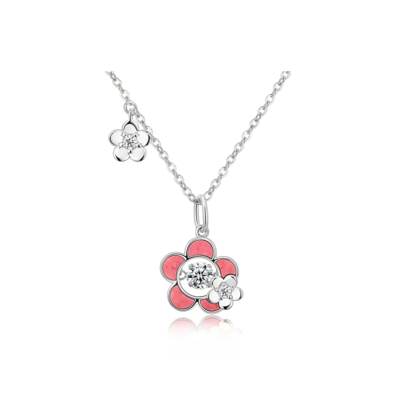 CHIEMOT S925 Silver Collarbone Chain Women's-4