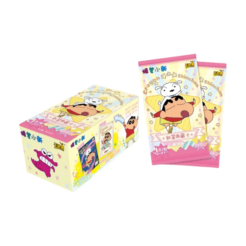 KAYOU x Crayon Shinchan New Flavor Collection Card Fresh Look Bag First Release IP/Anime Cards 36 Pack/Box-1