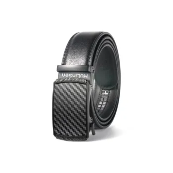 Mulinsen Cow Split Leather Leather Belts Unisex 3.8cm