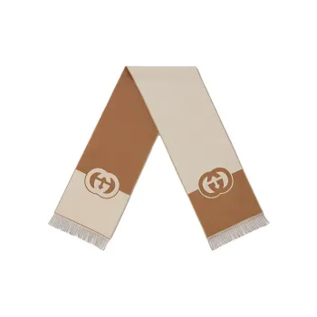 GUCCI Interlocking G logo Scarf