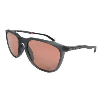 Oakley Acetate Irregular Shape Sunglasses Men's Black