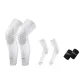 White Set of 3-Professional Kids' Impact-Resistant[Knee Protector+Elbow Protector+Wrist Brace]