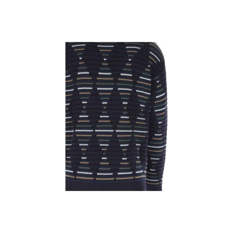 GIORGIO ARMANI Jacquard Crewneck Jumper-5