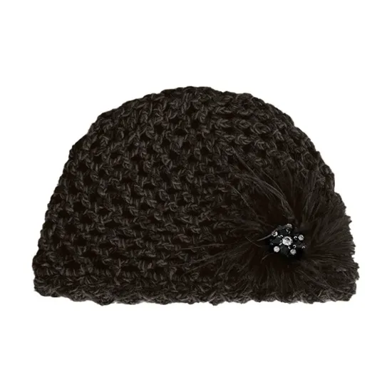 MUSTKOO Knitted Fabric Beanie Women's-8